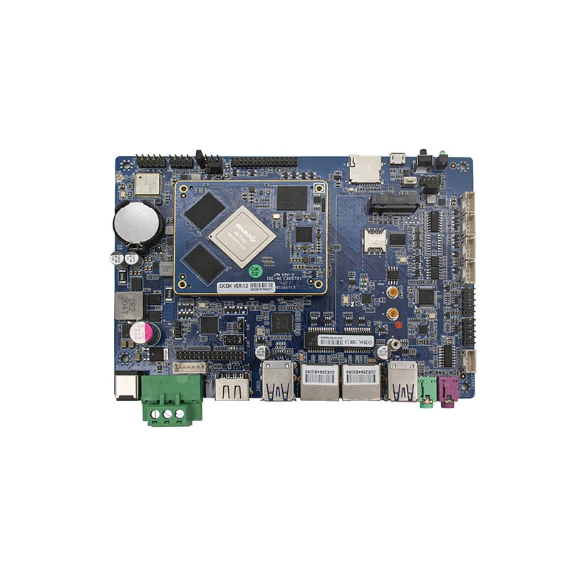 RK3399 Cortex-A72 and Cortex-A53 core and bottom ARM motherboard