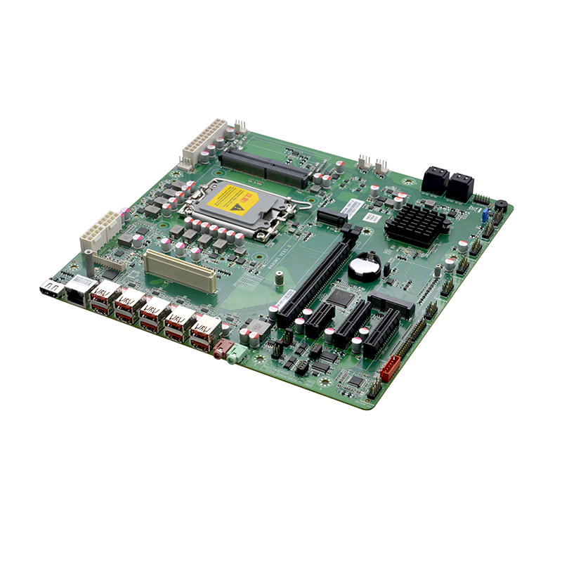 2 HDMI 10 USB LGA1700 industrial ATX motherboard