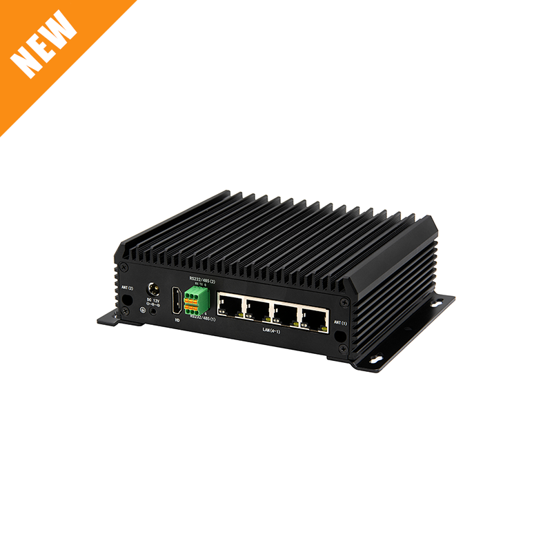 4 Lan N97 DDR4 Fanless Industrial Computer