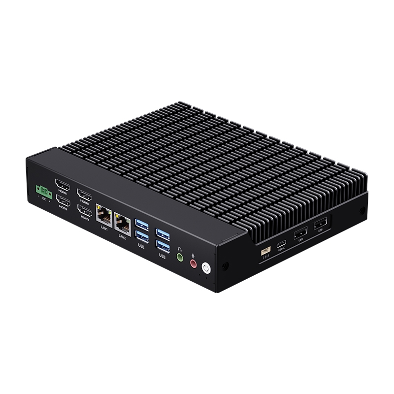 2 Lan R2314 DDR4 Fanless AMD Industrial Computer 