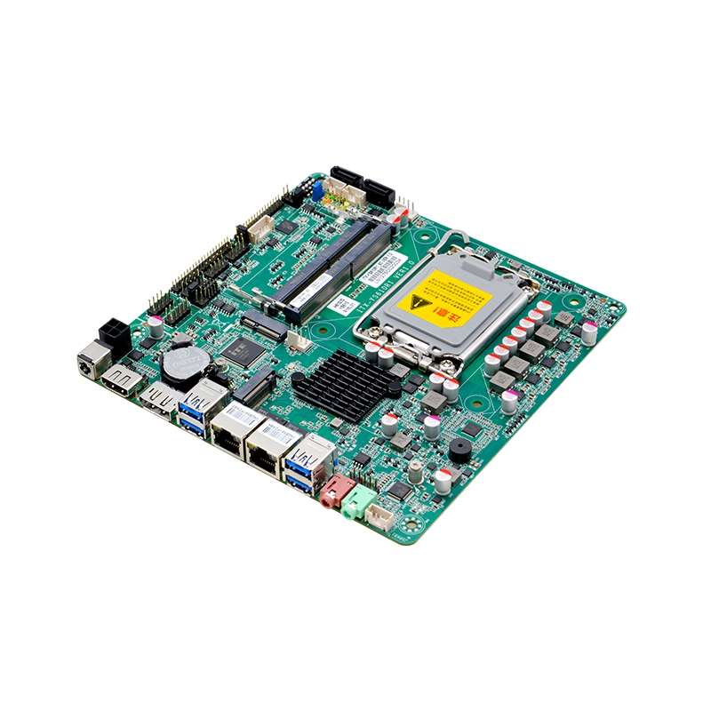 LGA1700 2 Lan H610 DDR4 19V Mini-ITX Form Factor