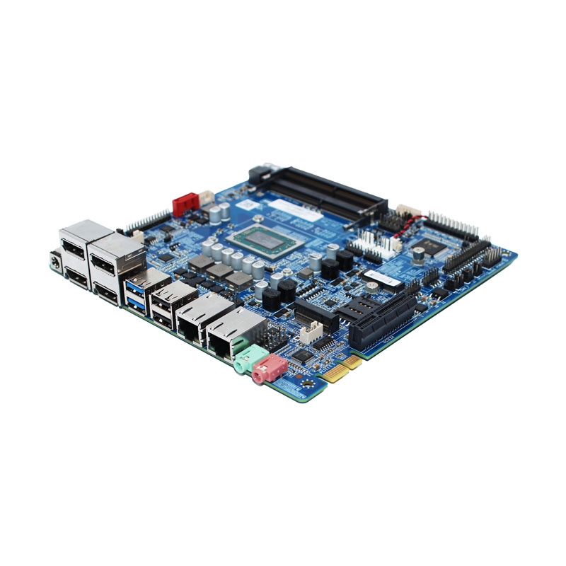 AMD V1605B 2 Lan DDR4 Industrial Mini ITX Motherboard