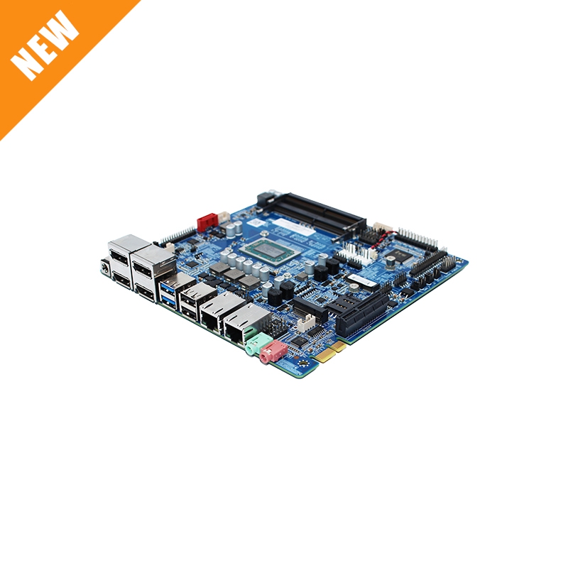 AMD V1605B 2 Lan DDR4 Industrial Mini ITX Motherboard