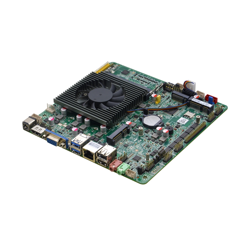 8th Gen CPU DDR4 8 USB 6 COM Embedded thin itx motherboard