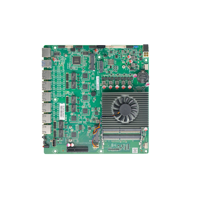6 Lan Celeron 5205U Firewall Motherboard