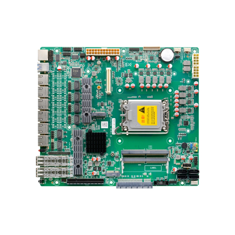 6 Lan I226V 2.5G LGA1700 DDR5 X86 Firewall Motherboard