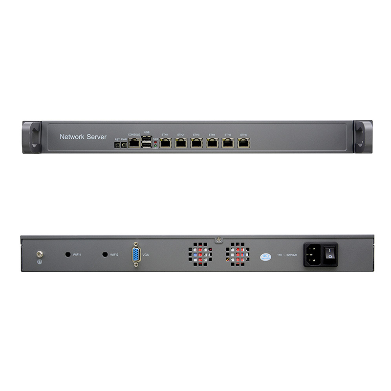 6 Lan J4125pfsense防火墙硬件