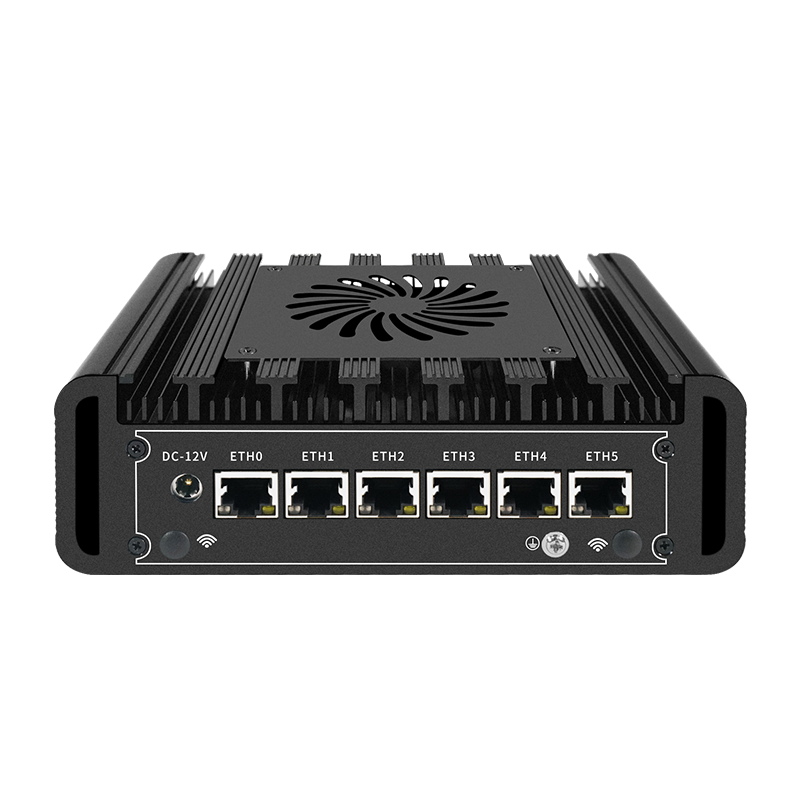 6 网口 N150 2.5G DDR4 迷你防火墙设备