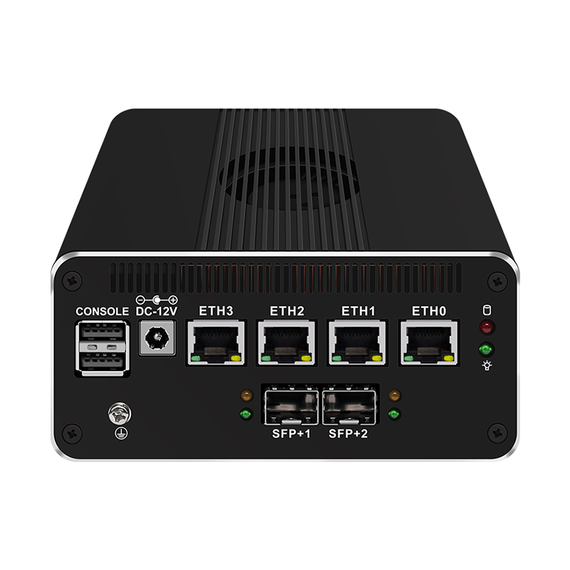 4网口 N100 2个SFP+ (10Gb) 防火墙迷你路由器