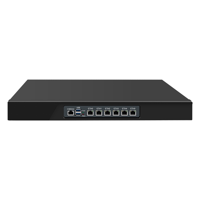 6 Lan N100 / N305 1U Rackmount PC Router&Firewall Appliance