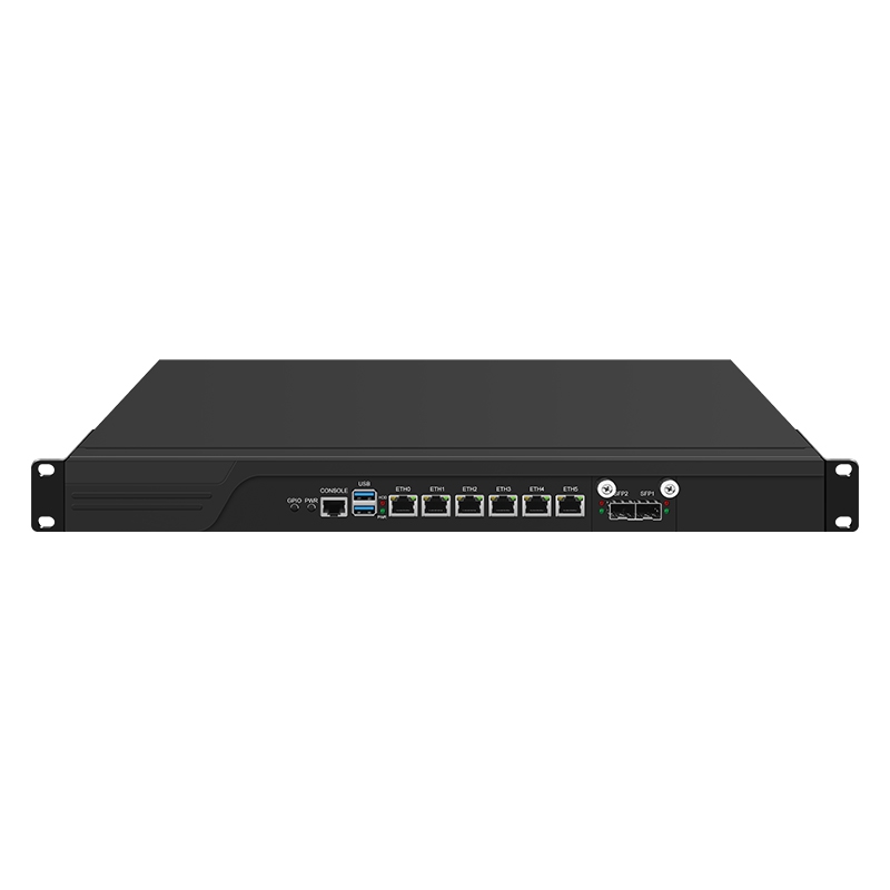 6 Lan J6412 / J6413 / J6426 1U Dual Power Firewall Security