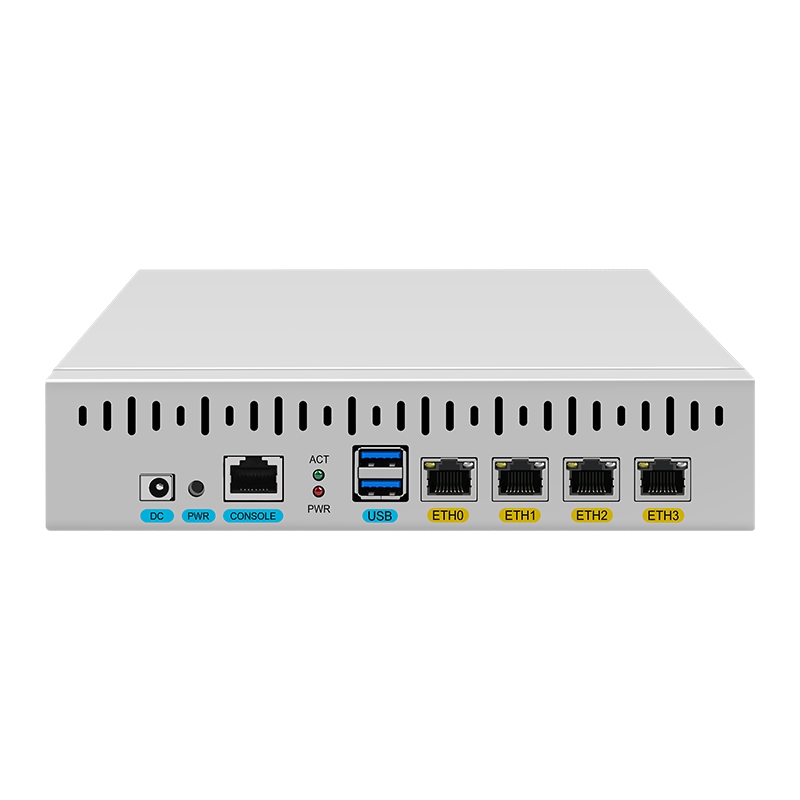 4 网口J4125 9英寸机架PC路由器防火墙一体机