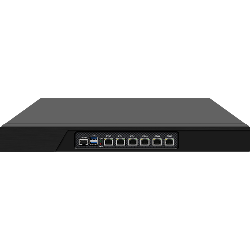 6 Lan J4125 1U Rackmount PC Router&Firewall Appliance