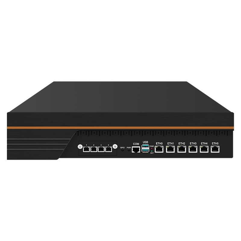 6 网口i3-12100 2U 机架PC路由器防火墙一体机